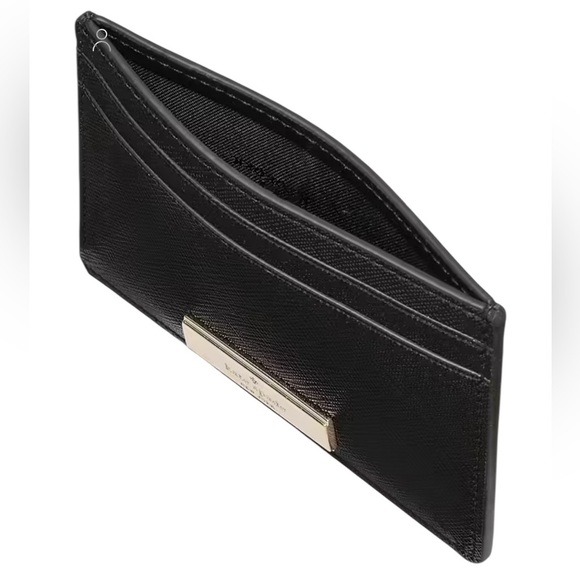 KATE SPADE Kenzie Boxed Small Cardholder Black NWT - Picture 2 of 5